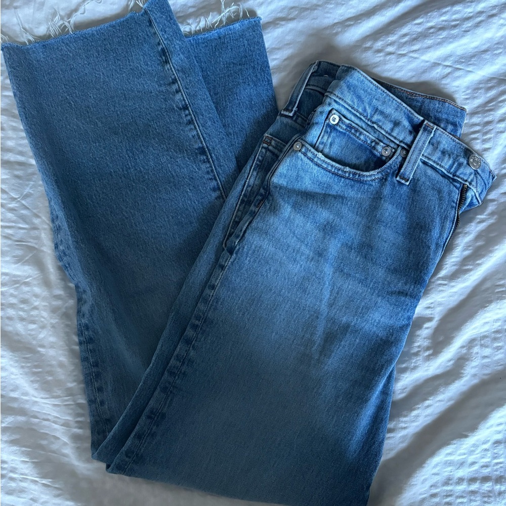 Madewell Perfect Vintage Wide Leg Crop
